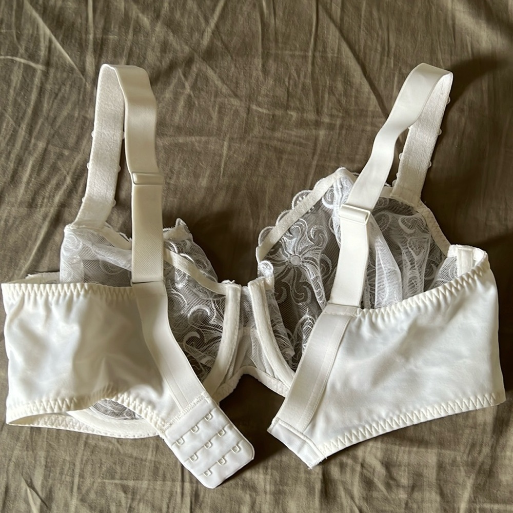 Simone Perele Ivory Lace Underwire Bra - Picture 4 of 6